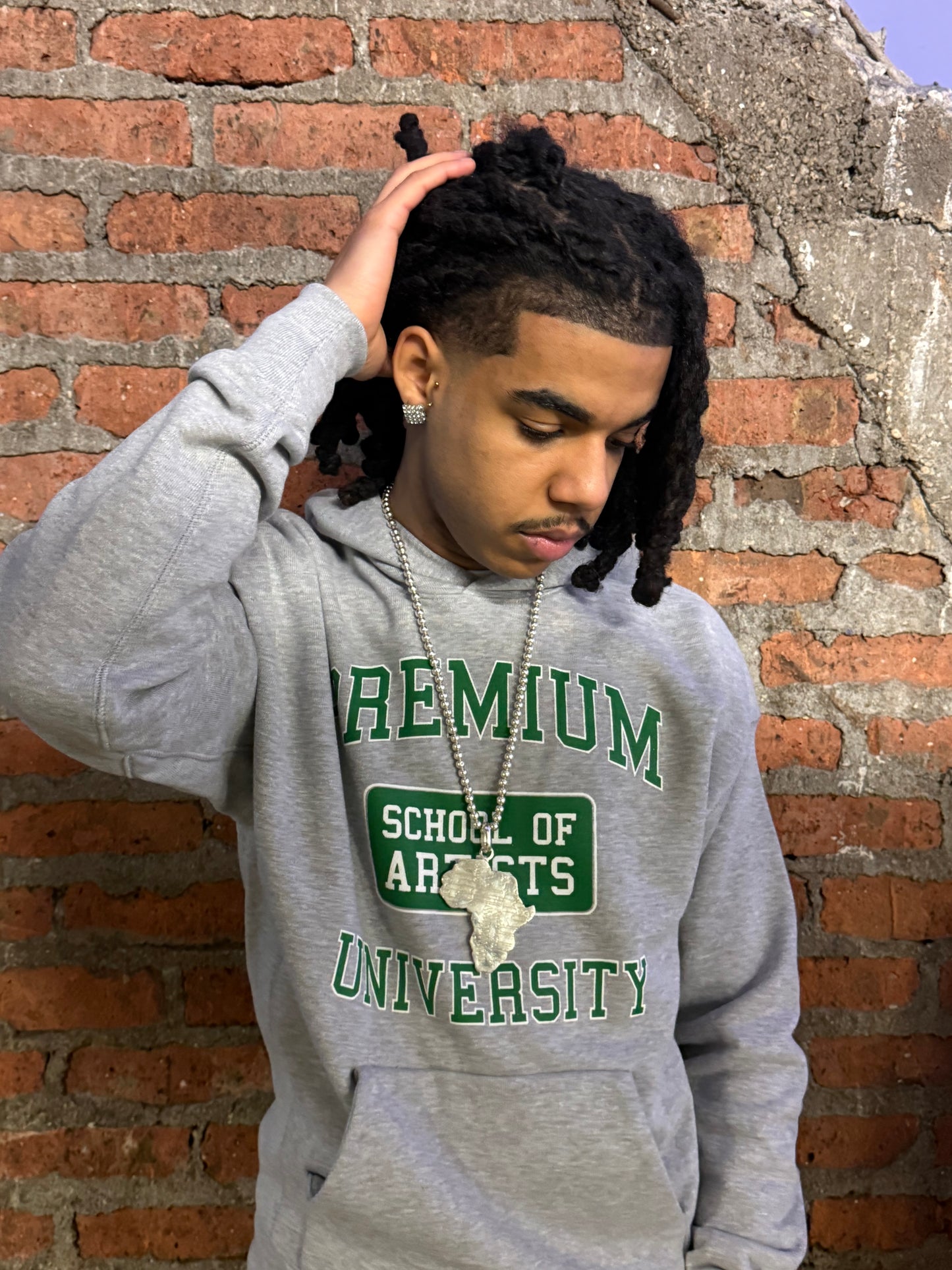 university premium hoodie